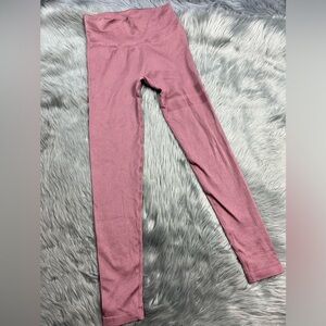 Stronger rib seamless leggings nostalgia rose size M/L